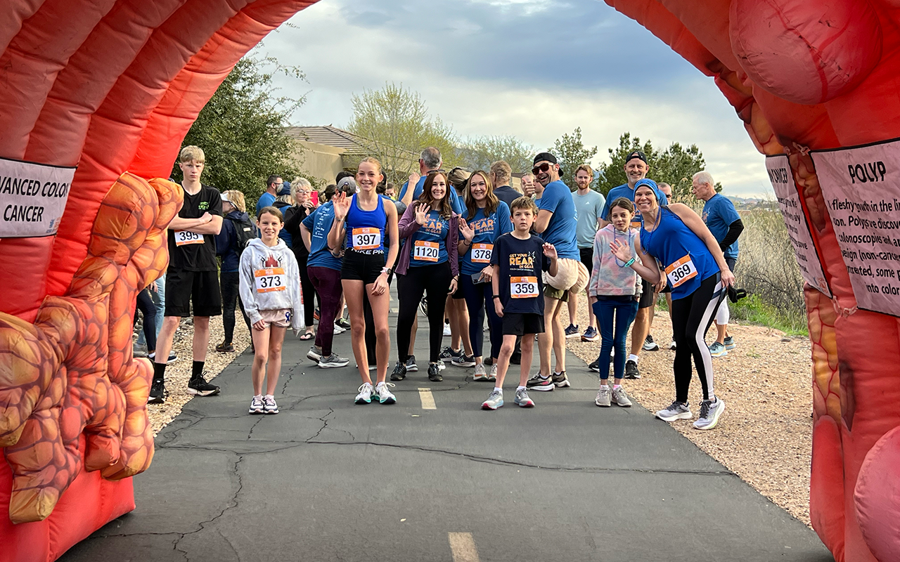 St. George Endoscopy Center Sponsors Get Your Rear in Gear 5K